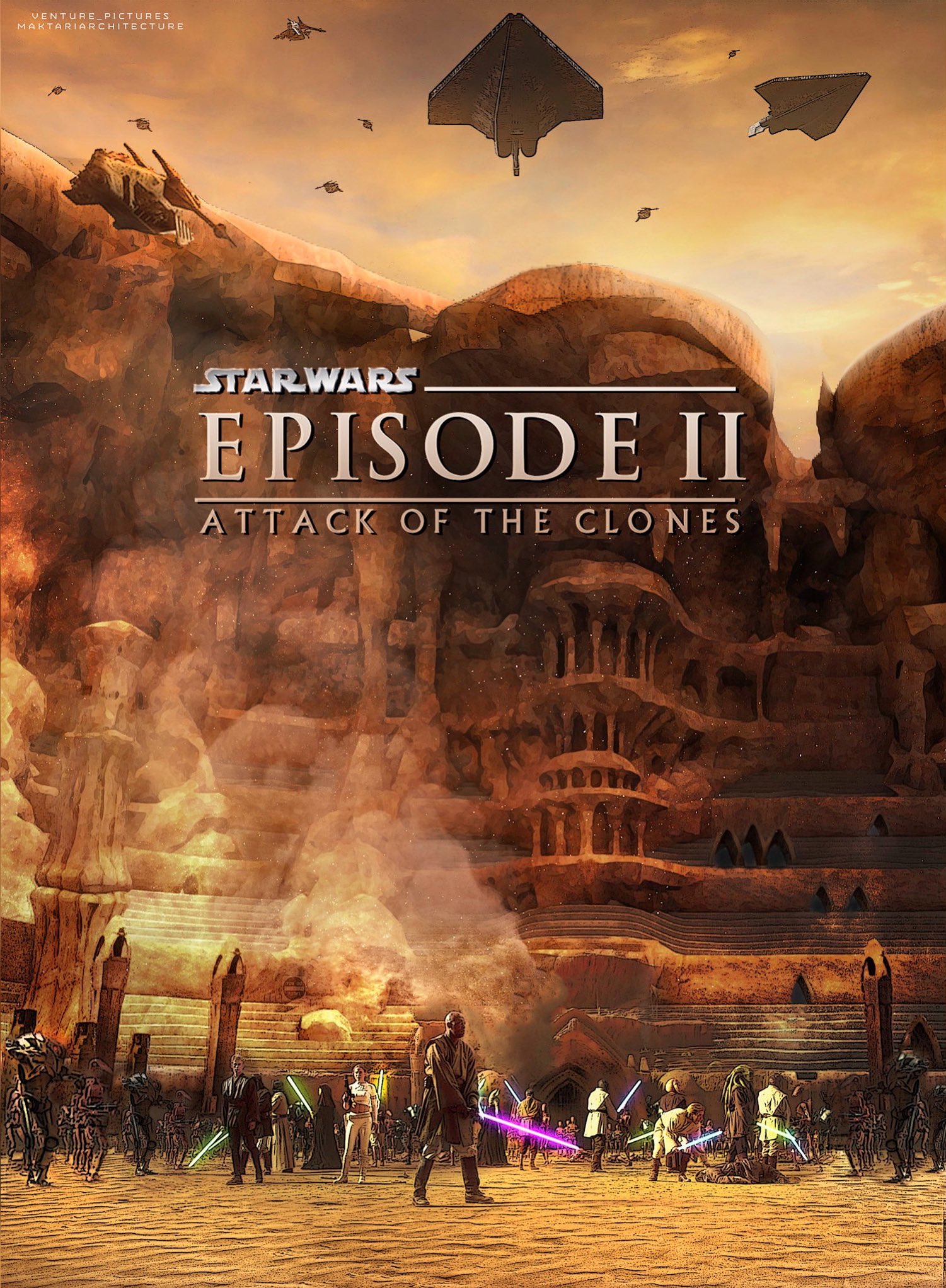 Star Wars - Episode II - Attack of the Clones movie poster
